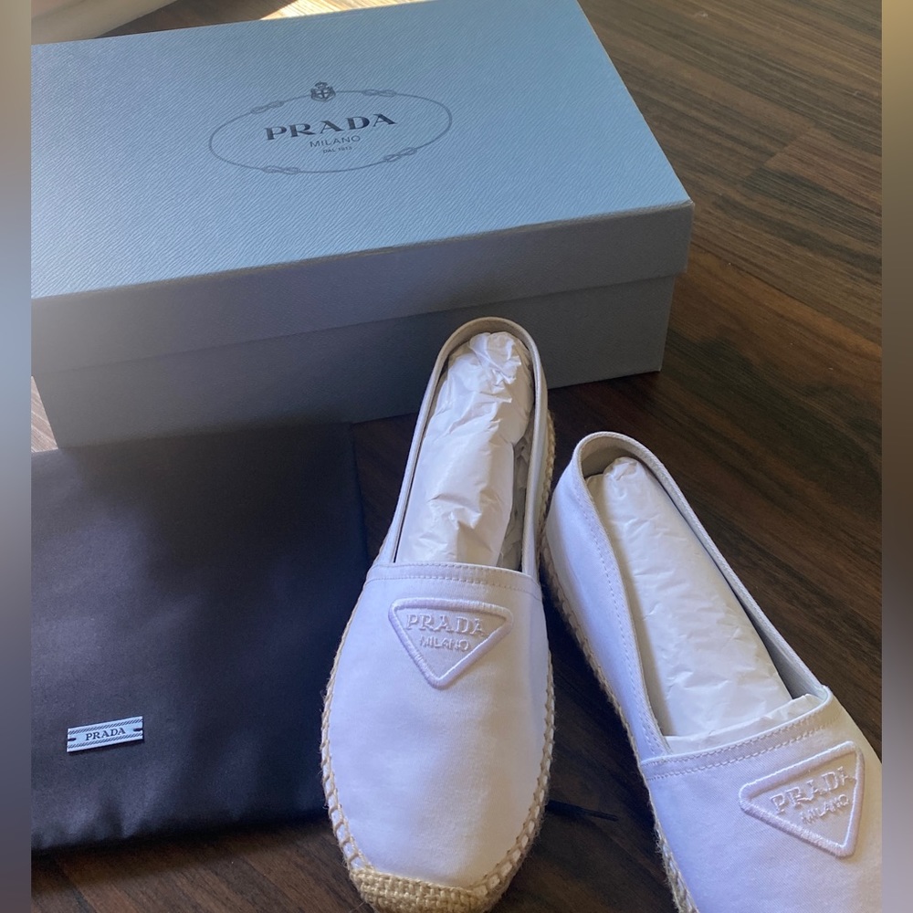 Brand new Prada Espadrilles